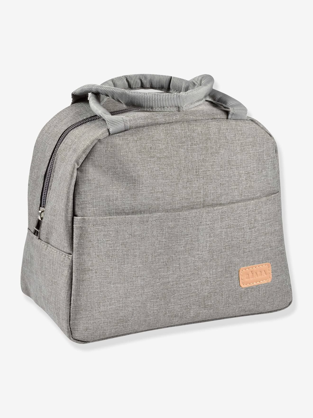 Sac repas isotherme BEABA gris chiné