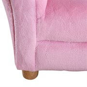 HOMCOM Kindersofa Kindersessel Sofa Couch Kinder Stuhl Kinderzimmer Softsofa Doppelsofa Einzelsofa(Erdbeersofa)
