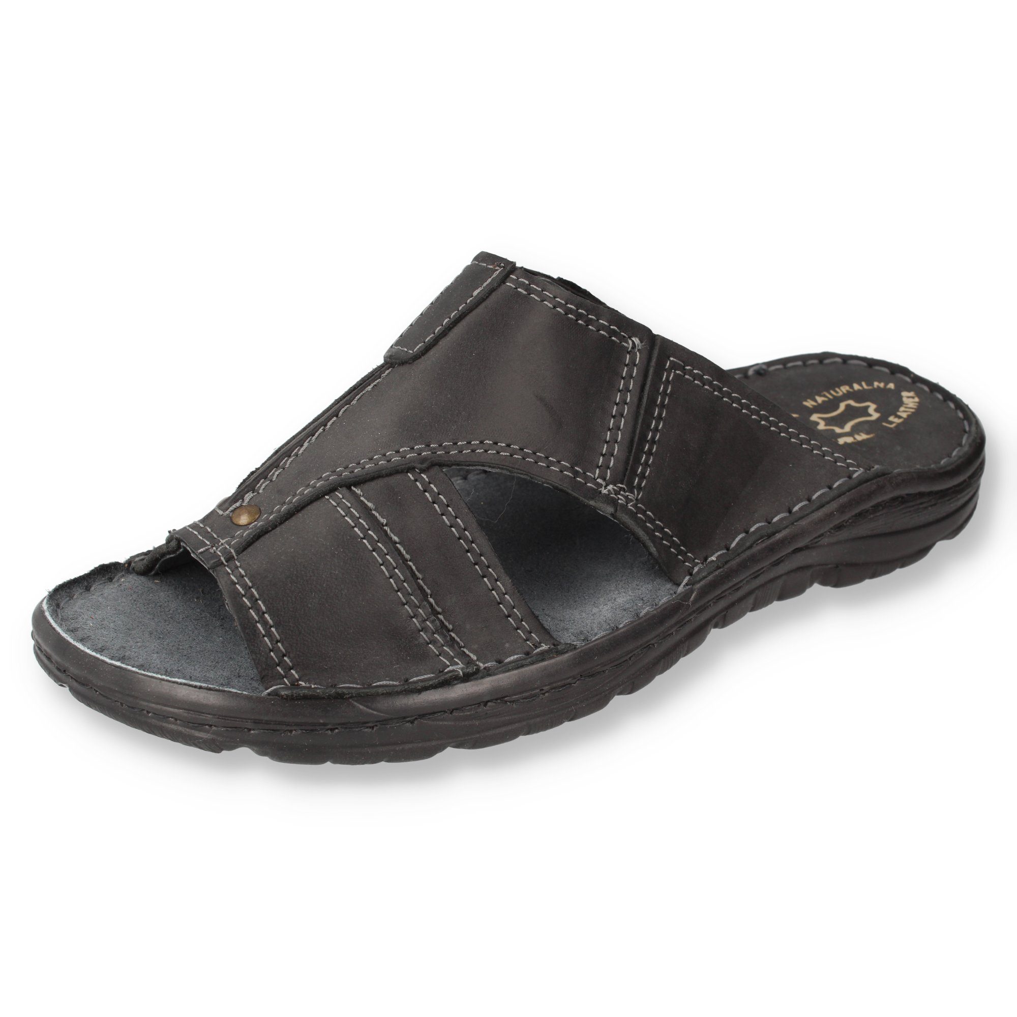 filsko Sommer Leder-Sandalen für Herren Sandale