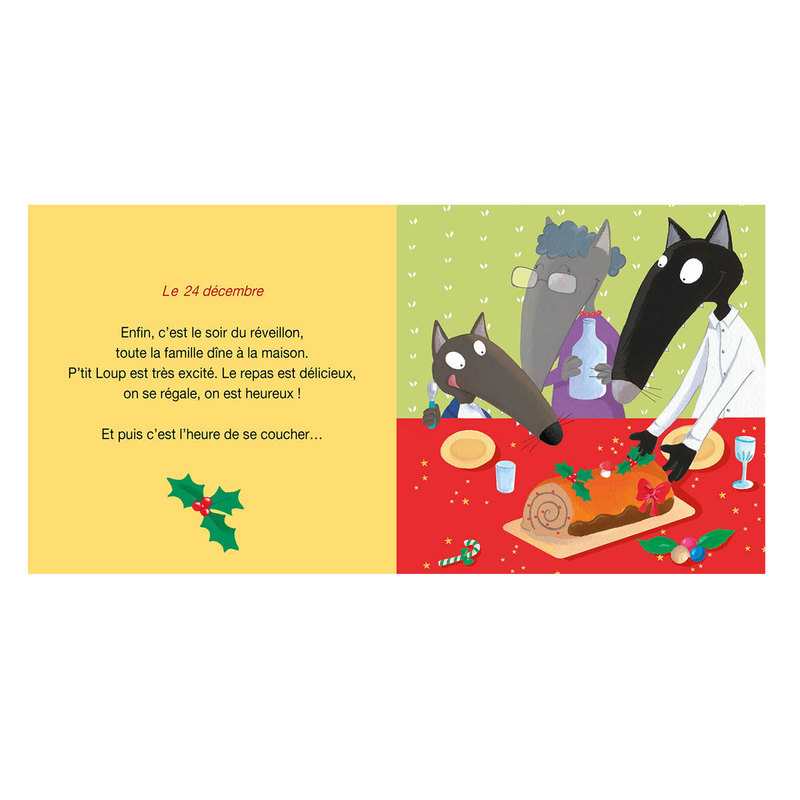 Livre P'tit loup prépare Noël - Auzou