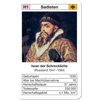 Tyrannen Quartett Klassiker (DE)