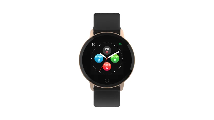 Müller Smartwatch MU-SW-1E rosegold-schwarz