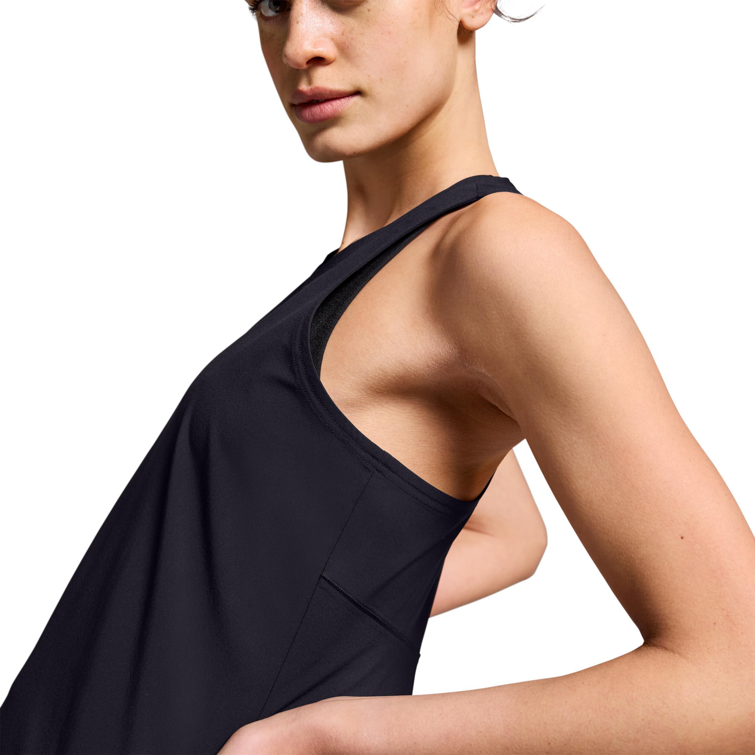 Court Kleid Damen - Schwarz