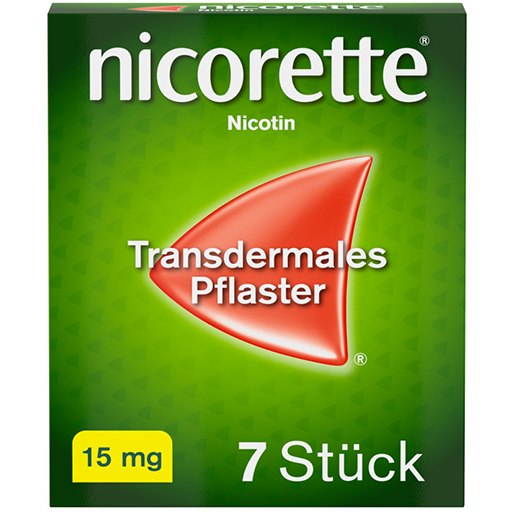 NICORETTE TX Pflaster 15 mg  7 St  Pflaster, transdermal