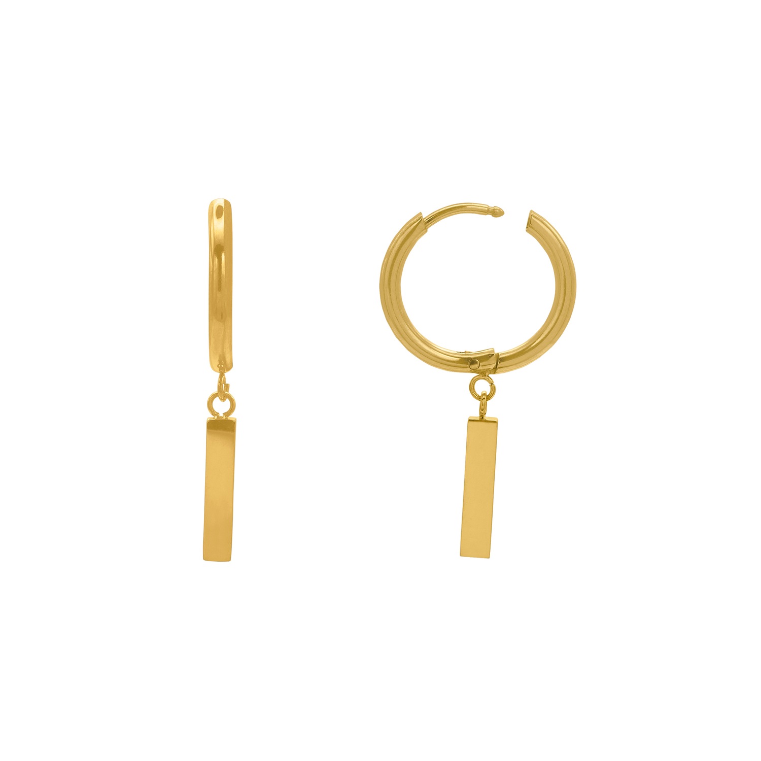 Boucles d'oreilles Heideman Bellum dorées