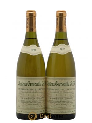 Chablis Grand Cru Grenouilles Château Grenouille - La Chablisienne  1997 - Lot de 2 Bouteilles