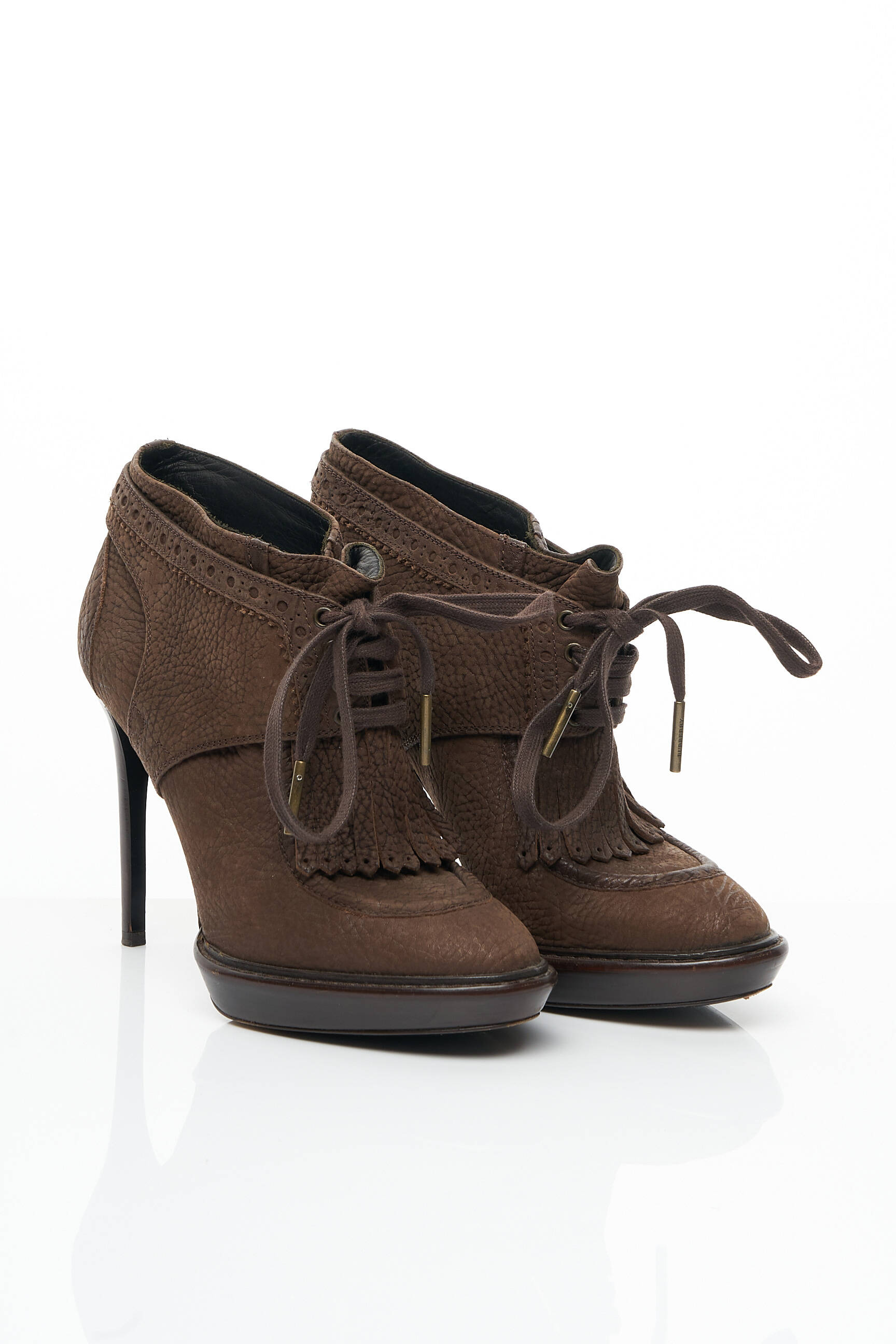 Burberry Bottines Femme couleur marron