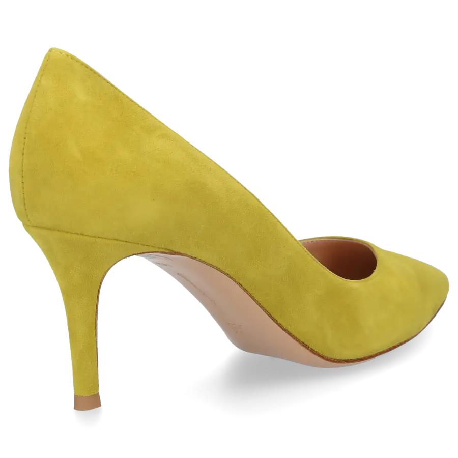 Gianvito Rossi - Pumps GIANVITO 70 Veloursleder - grün