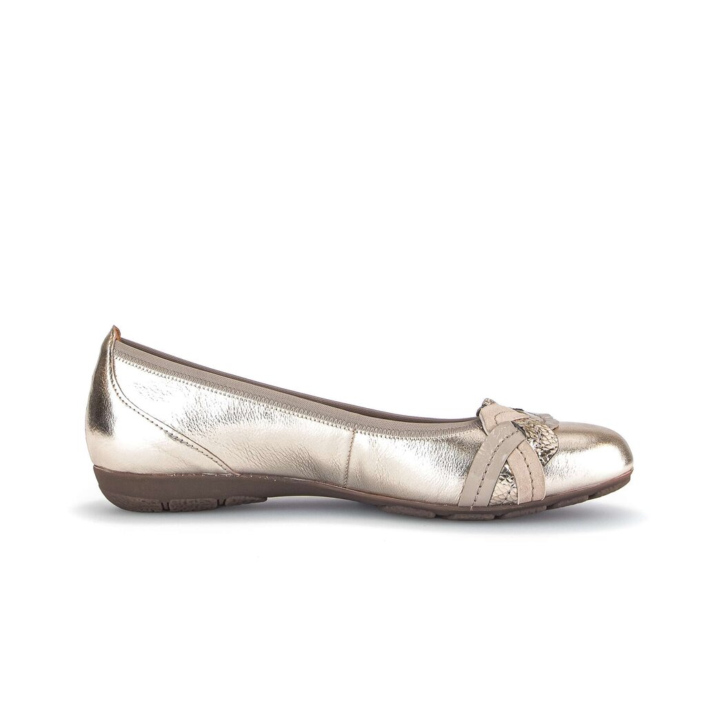Gabor fashion Sportliche Ballerina gold