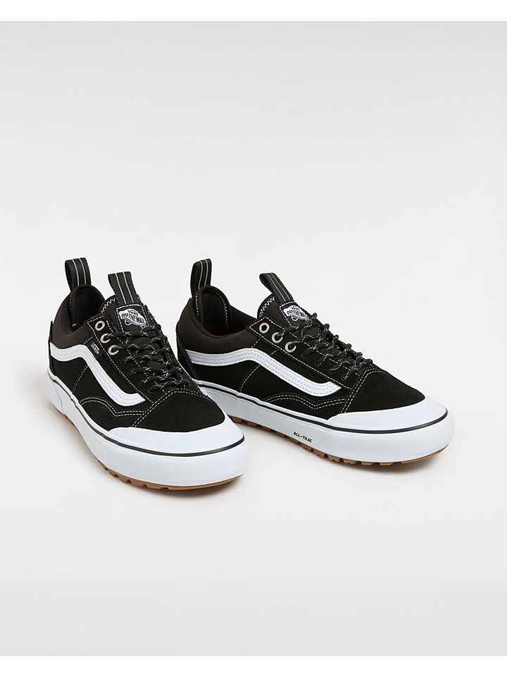 Vans Leder-Sneakers in Schwarz günstig kaufen
