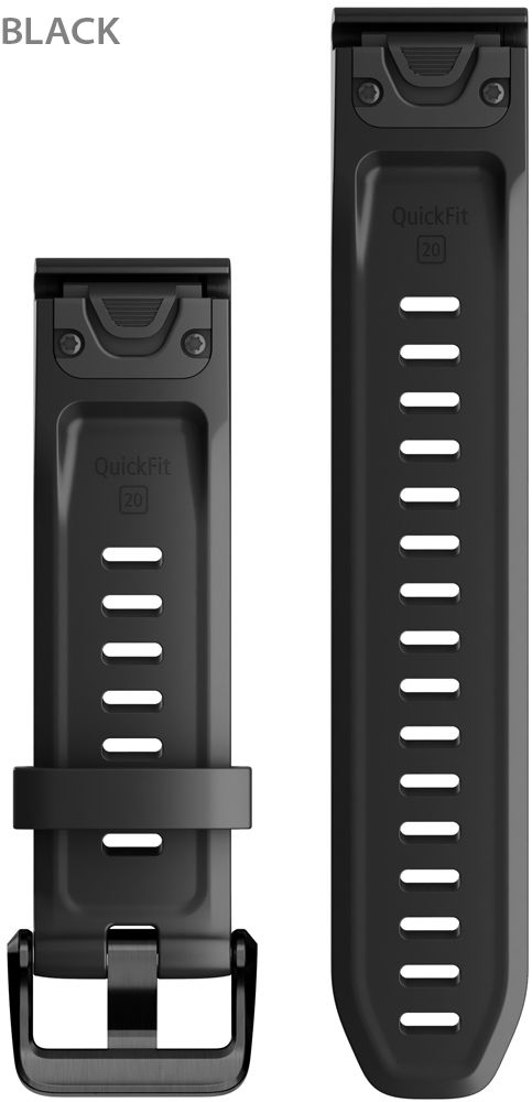 Garmin Fenix 7S / Instinct 2S Quickfit® Silikon Armband 20 mm kaufen | Bike-Discount