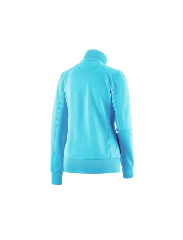 e.s. Sweatjacke poly cotton, Damen
