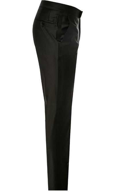 KARL LAGERFELD, Smoking, Schurwoll-Stretch, schwarz