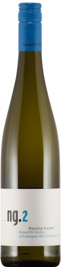 2022 ng.2 Riesling trocken Bio - Weingut Nauerth-Gnägy