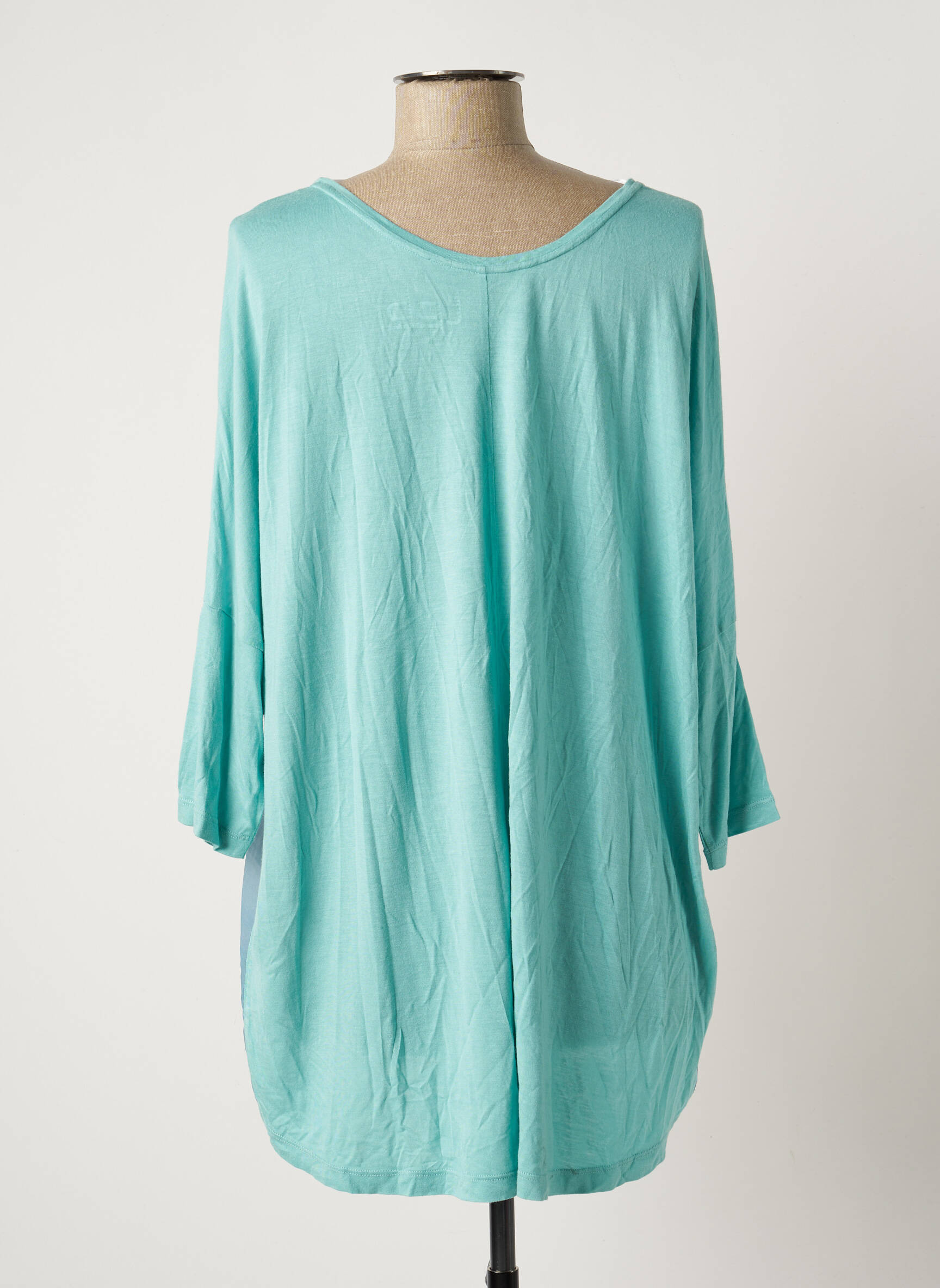 Les P Tites Bombes Tuniquemanchelongue Femme couleur bleu