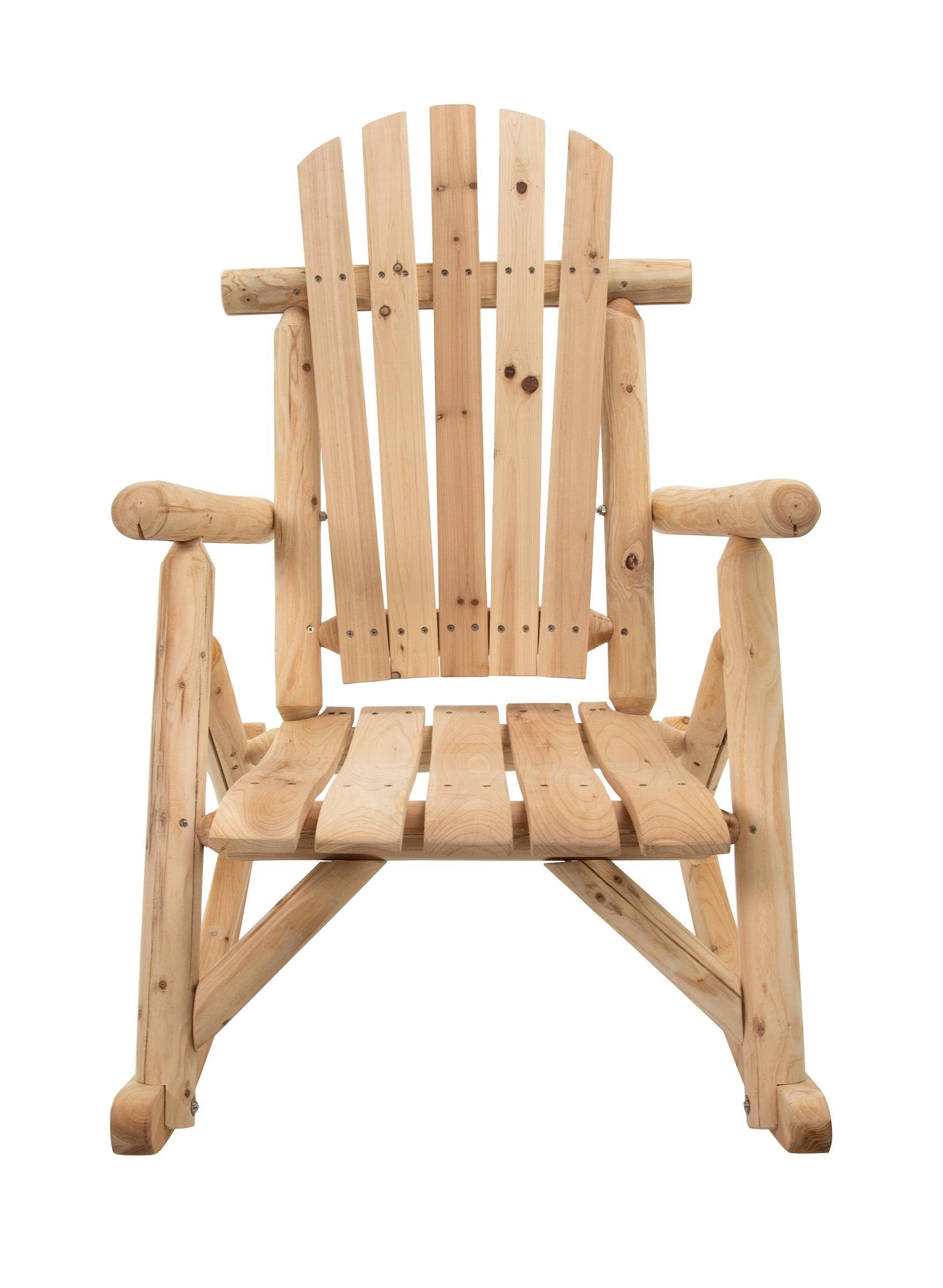bellavista - Home&Garden® Gartensessel Schaukelstuhl Timber (Set), Schaukelstuhl