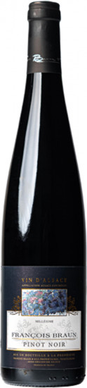 2021 Pinot Noir Alsace AOP trocken - Domaine François Braun et Fils