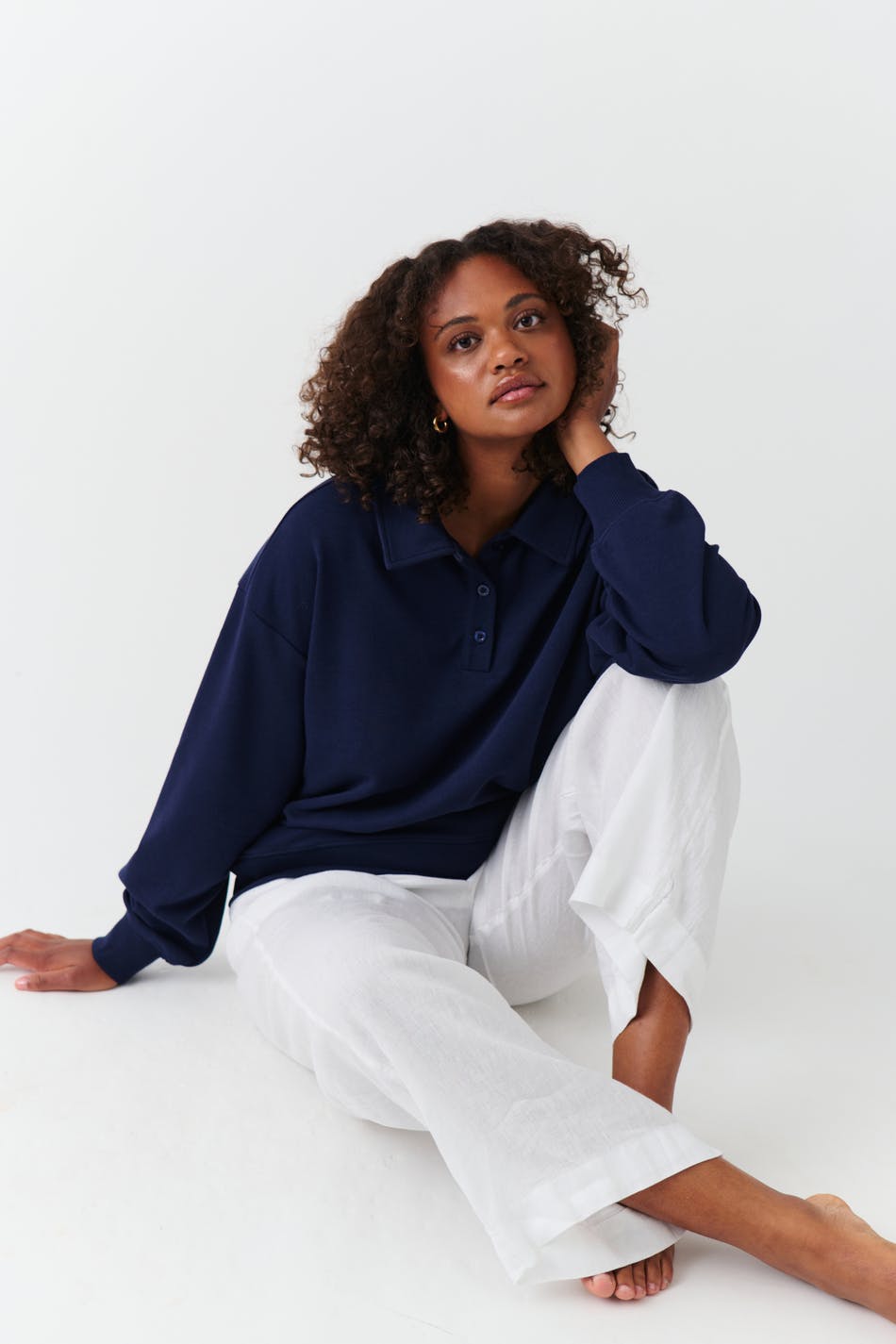 Collar sweater