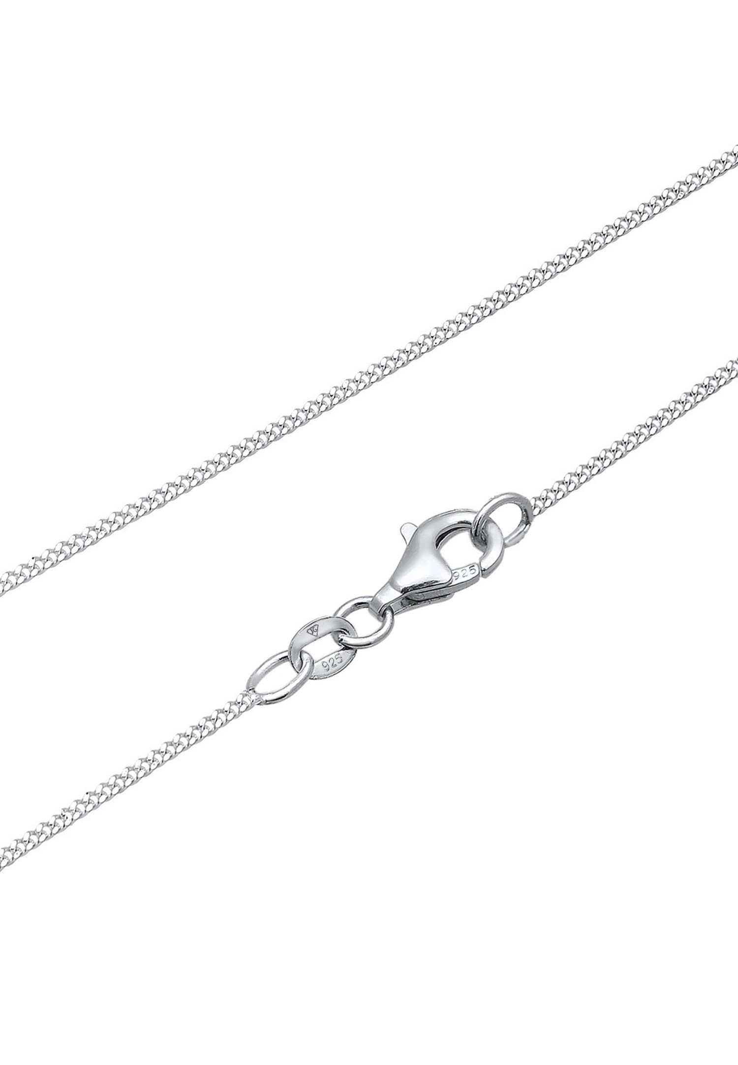 Ciondolo semplice a ferro di cavallo da donna Elli con cristallo in argento sterling 925