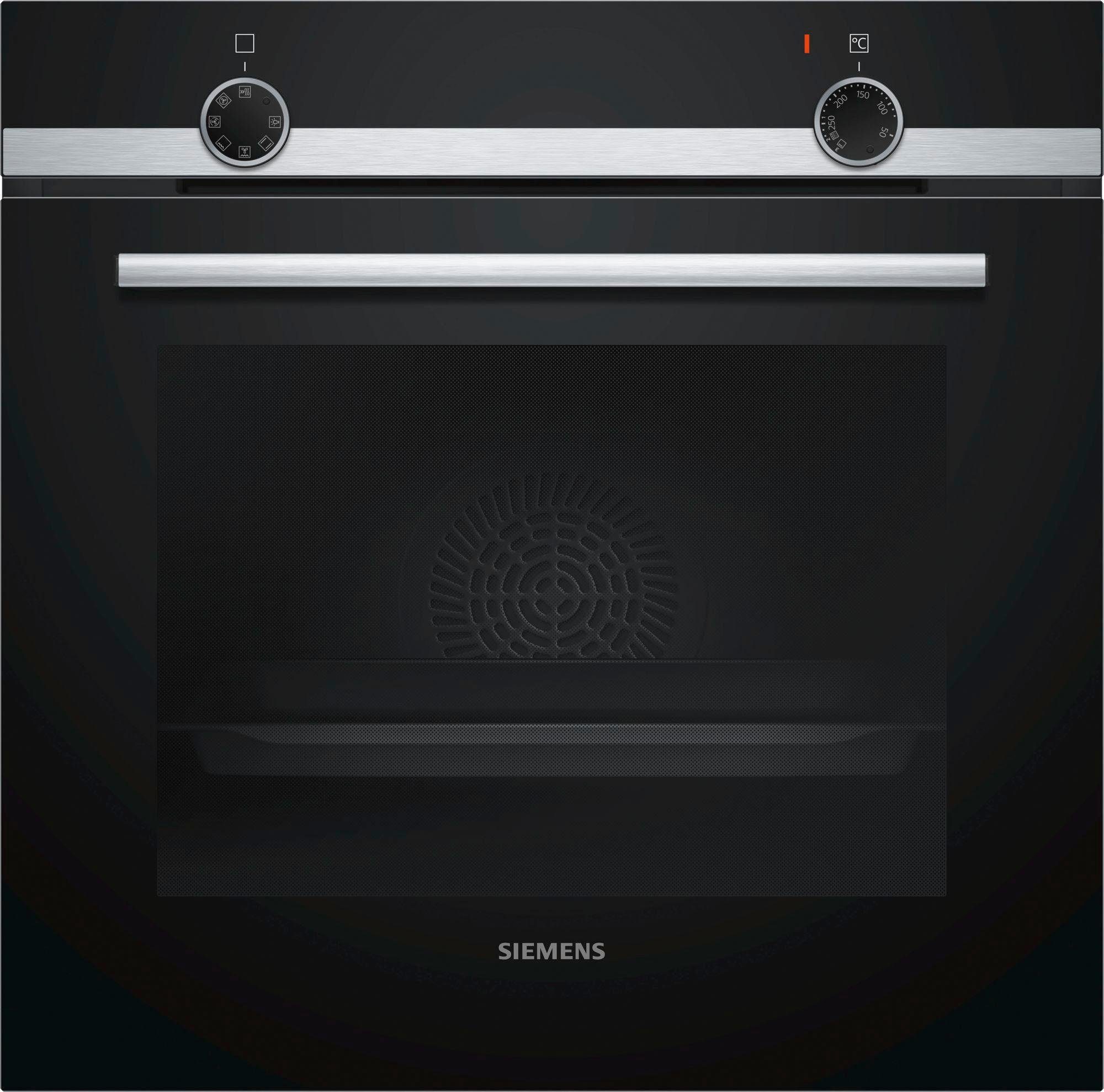 SIEMENS Einbaubackofen iQ100 HB510ABR1, mit Teleskopauszug nachrüstbar