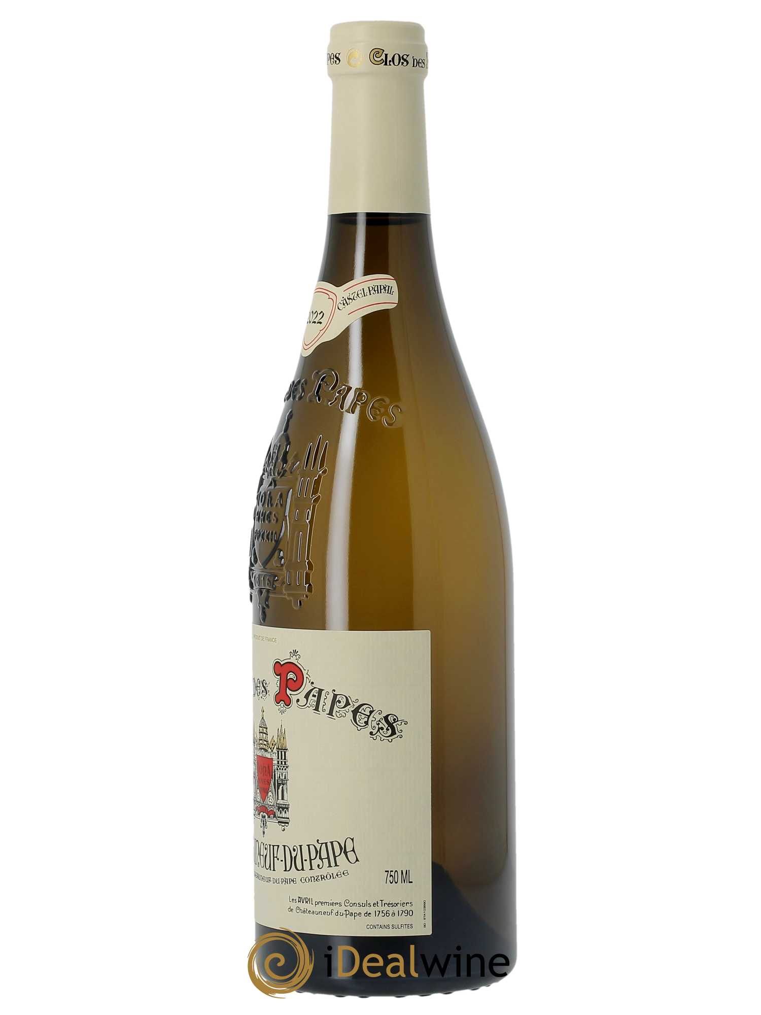 Châteauneuf-du-Pape Clos des Papes - Paul Avril  2022 - Lot de 1 Bouteille