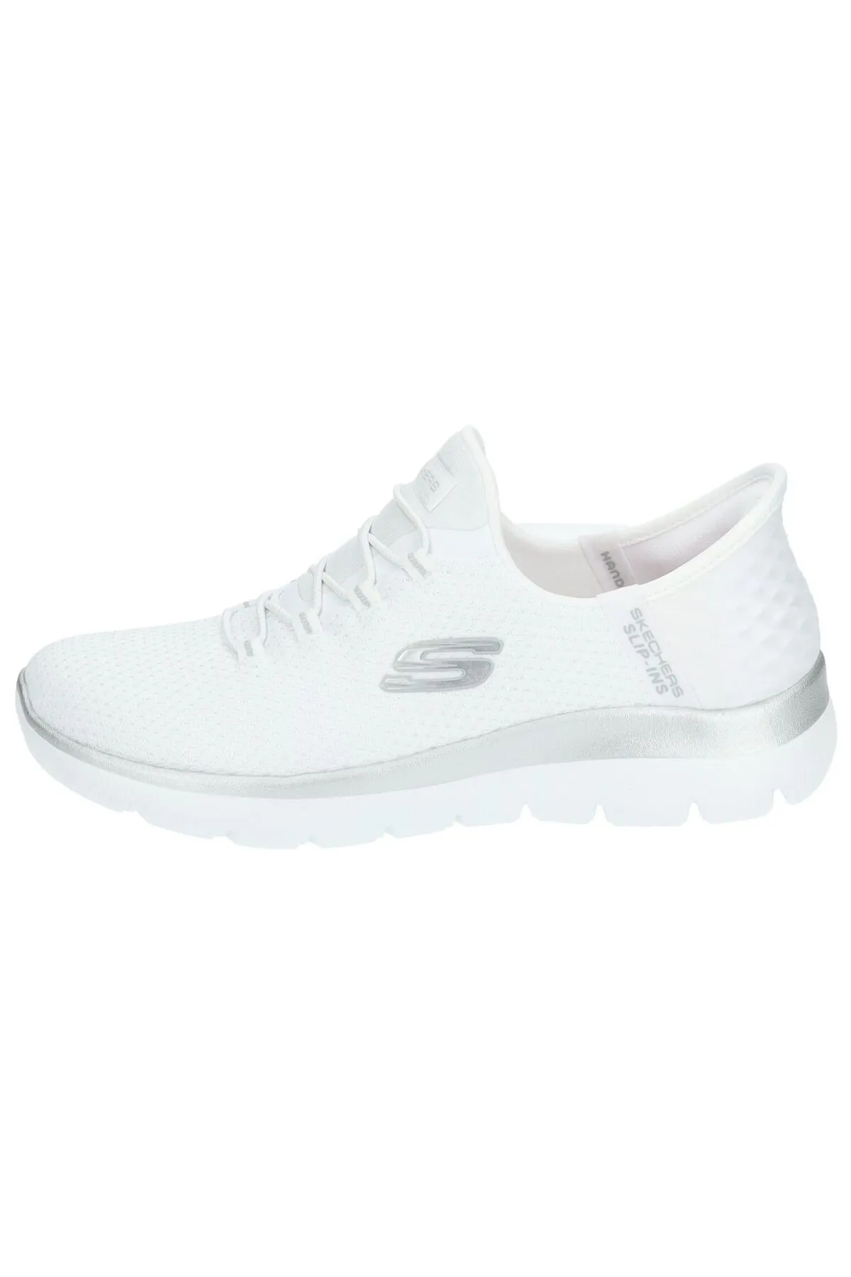 SKECHERS  Sneaker - Weiß - Flacher Absatz