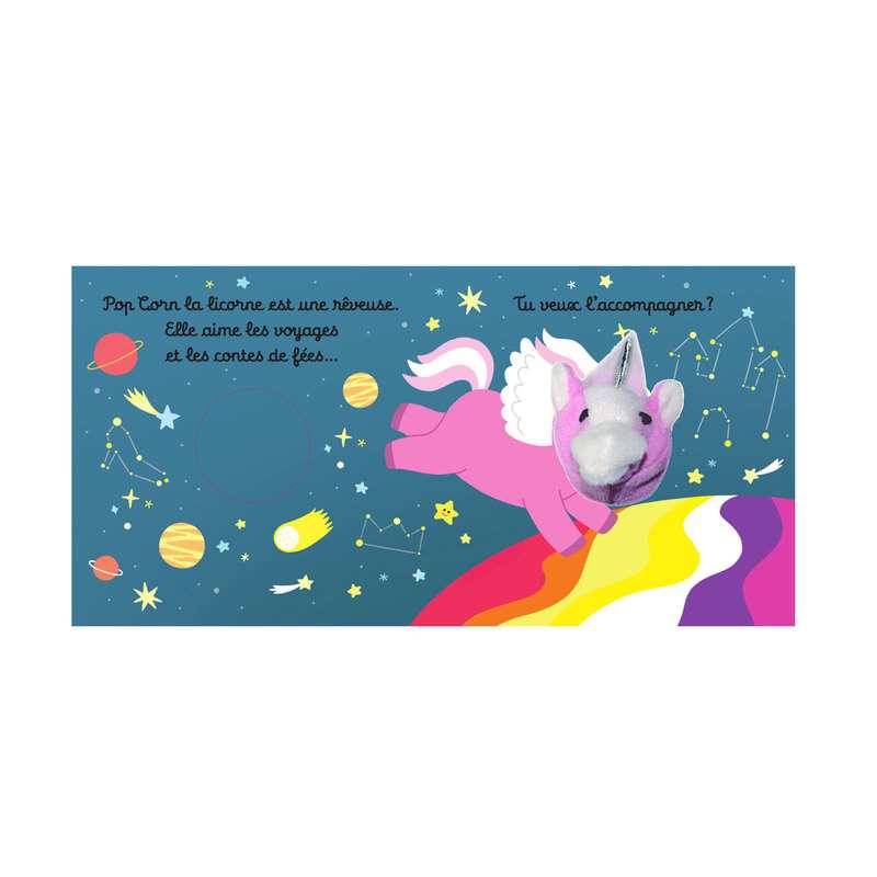 Livre Pop-corn la licorne édition spéciale - Casterman