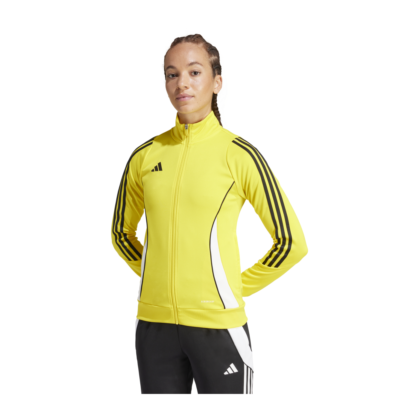 adidas Tiro 24 Trainingsjacke Damen Gelb Weiss