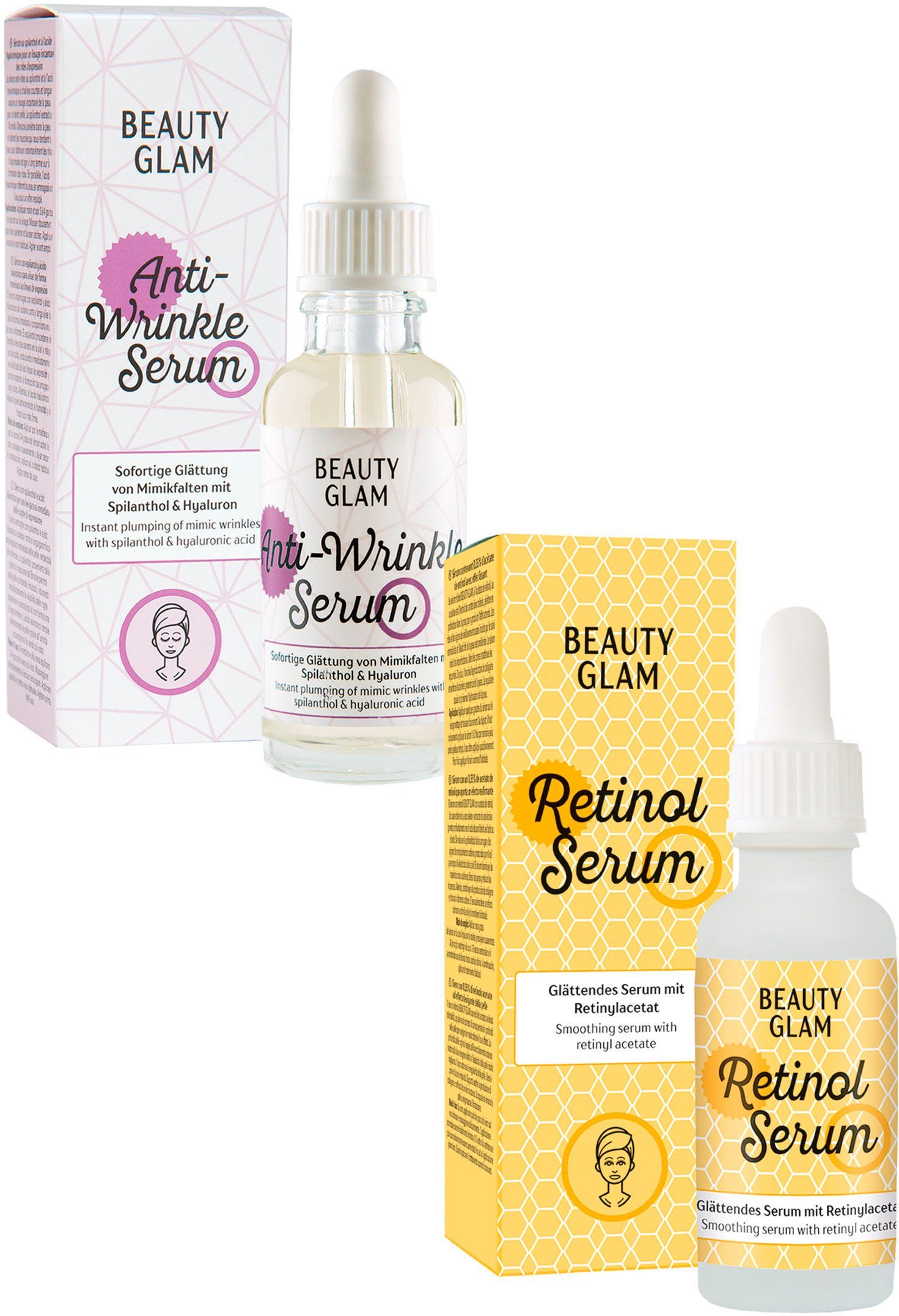 BEAUTY GLAM Gesichtspflege-Set Youth Boost Duo, 2-tlg.
