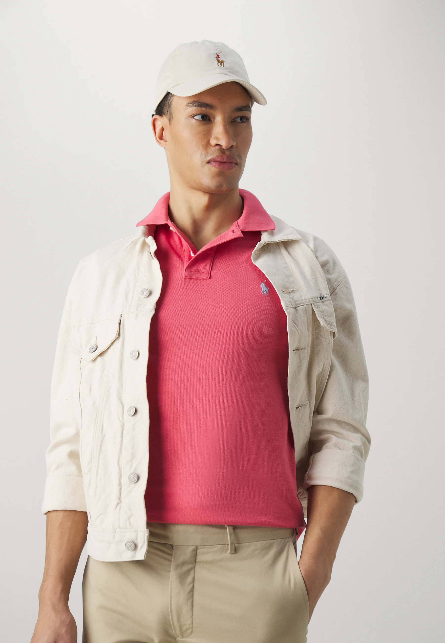 Polo Ralph Lauren SLIM FIT MESH SHIRT - Polo