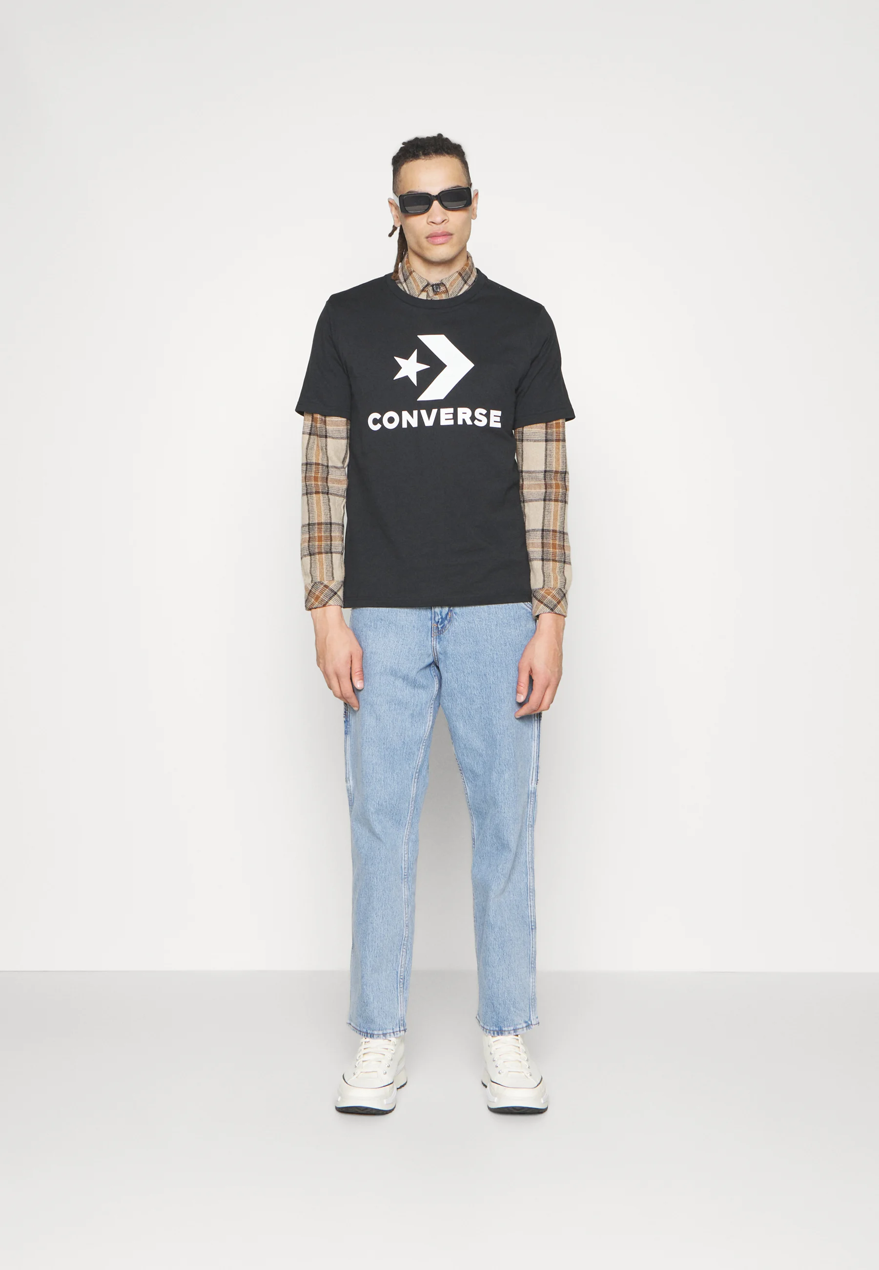 Converse GO TO STAR CHEVRON TEE UNISEX - Camiseta con estampado