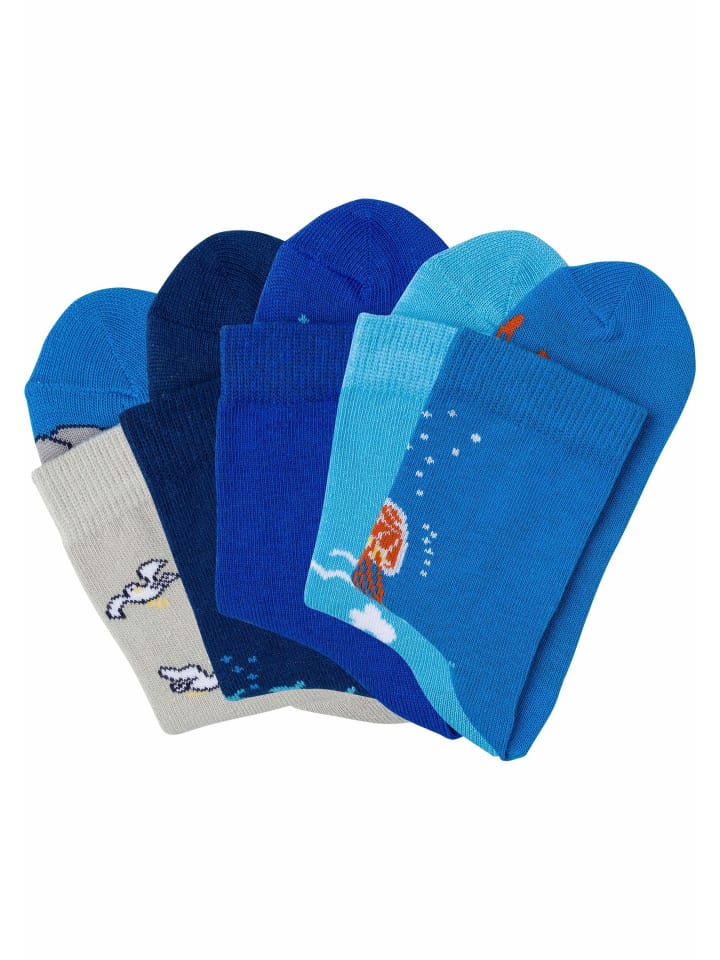 ARIZONA Socken in 5x bunt-gemustert günstig kaufen 27-30