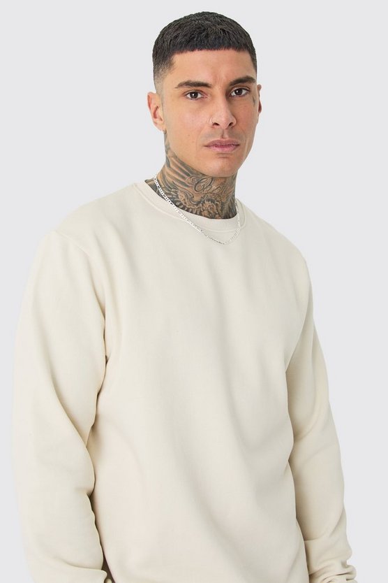 Tall Basic Rundhals Sweatshirt