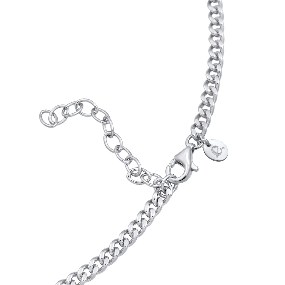 Elli PREMIUM Elli PREMIUM Collier Femmes Collier Cuff Basique en argent sterling 925 collier