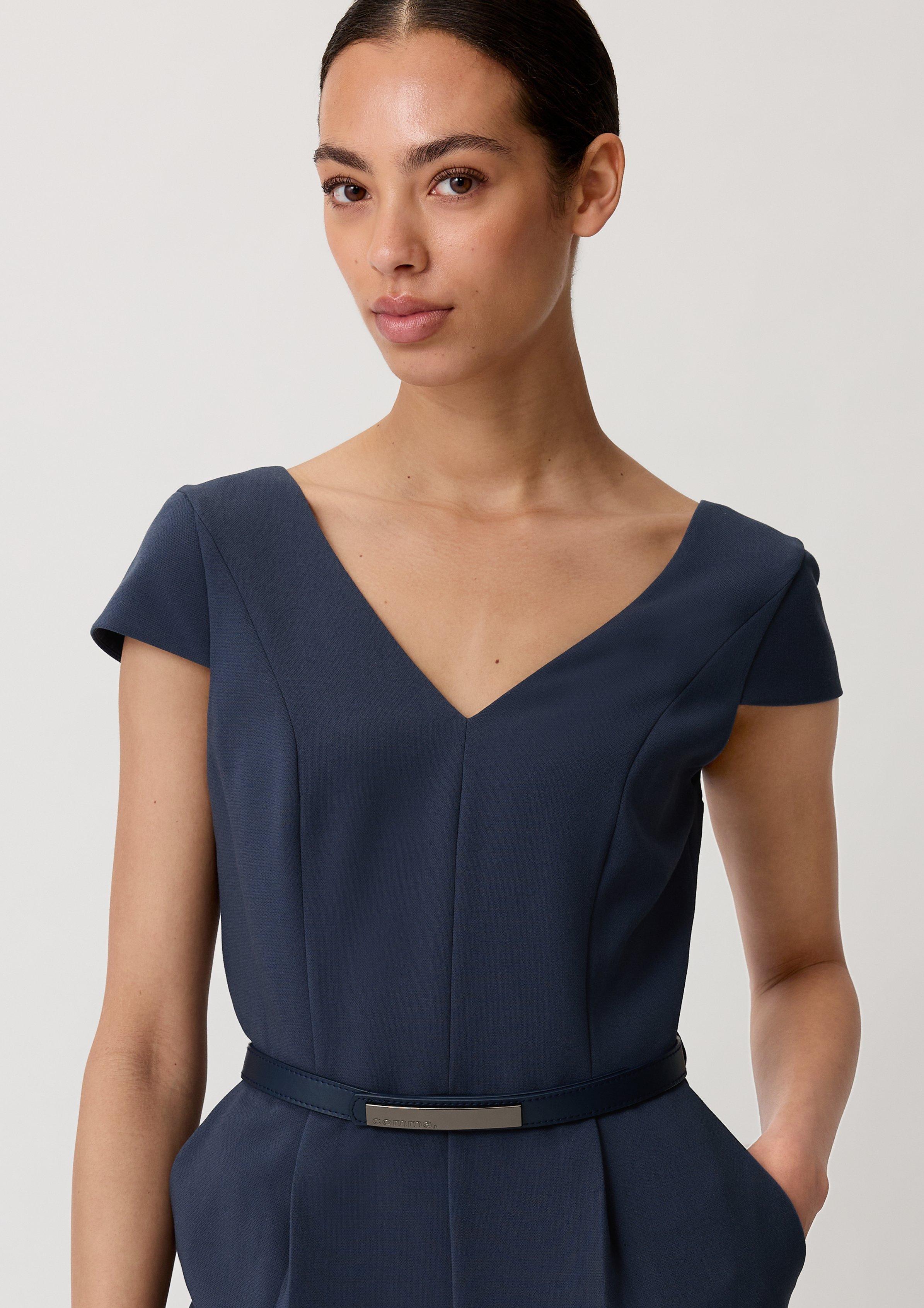 Overall aus Viskosemix - tiefblau