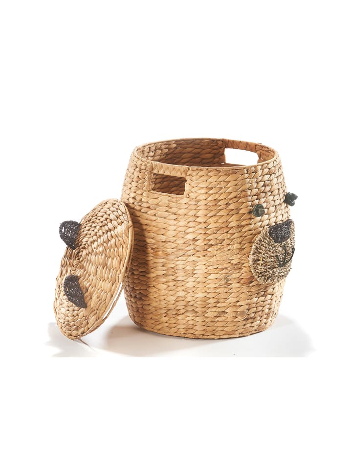 kobolo Wäschekorb BÄR in Braun günstig kaufen onesize