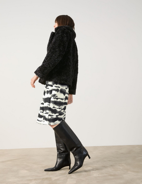 Jacke aus Teddyfell