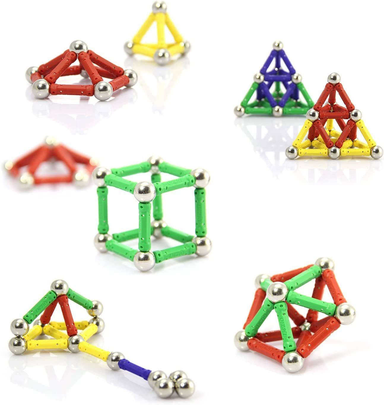 Dekomagnet 78 Stücke Puzzle Magnetische Bausteine Spielzeug Magnet, Devenirriche