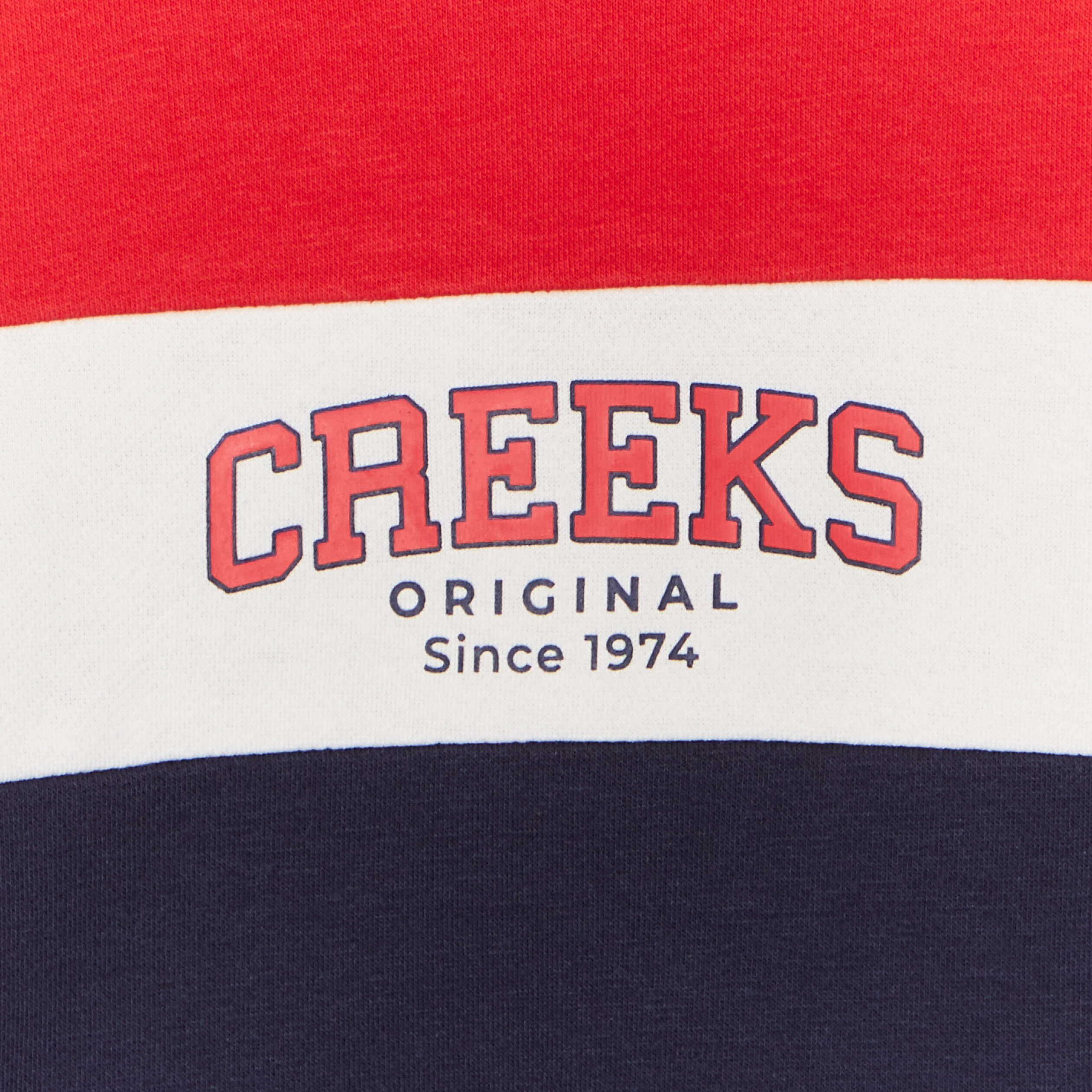 Sweat à capuche hoodie Creeks rouge garçon | La Halle