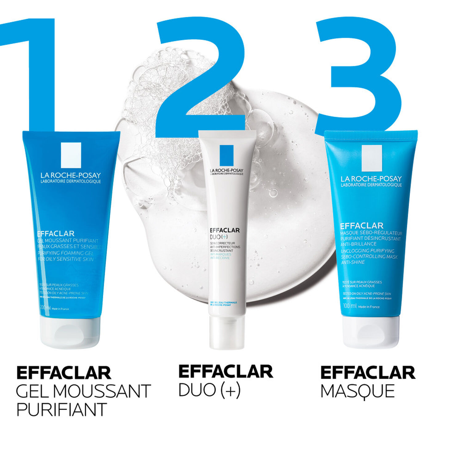 la roche-posay Effaclar Gel Moussant Purifiant