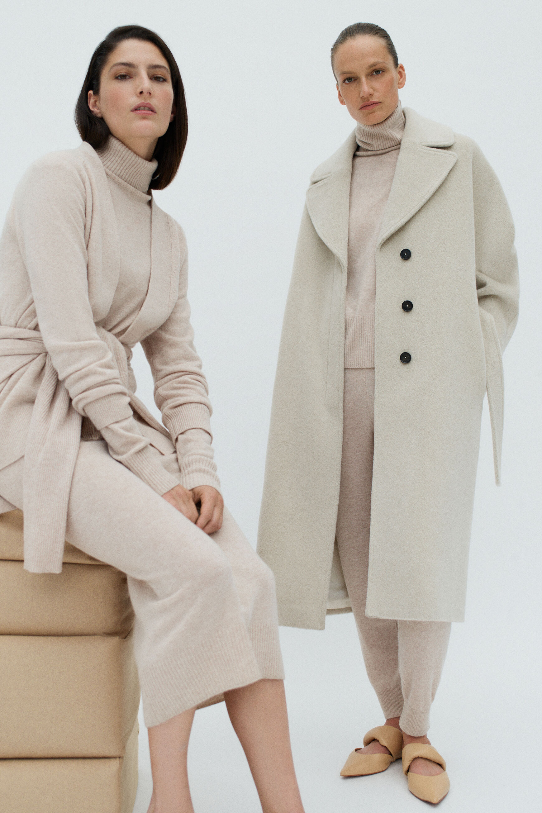robe gisela beige femme