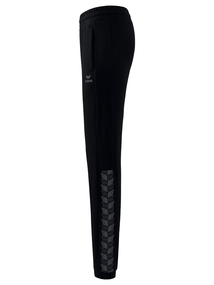 erima Essential Team Sweathose in schwarz/slate grey günstig kaufen