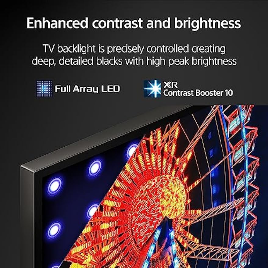 Sony 98 Inch 4K Ultra HD TV X90L Series: BRAVIA XR Full Array LED Smart Google TV with Dolby Vision HDR and Exclusive Features for The Playstation® 5 XR98X90L- 2023 Model