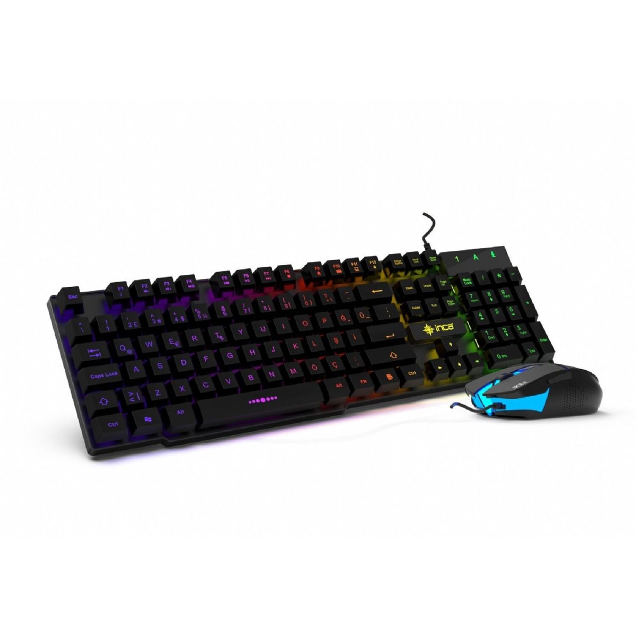 Inca Gaming-Tastatur und Maus Set IKG-448 – perfekte Kombination für unübertroffenes Spielerlebnis