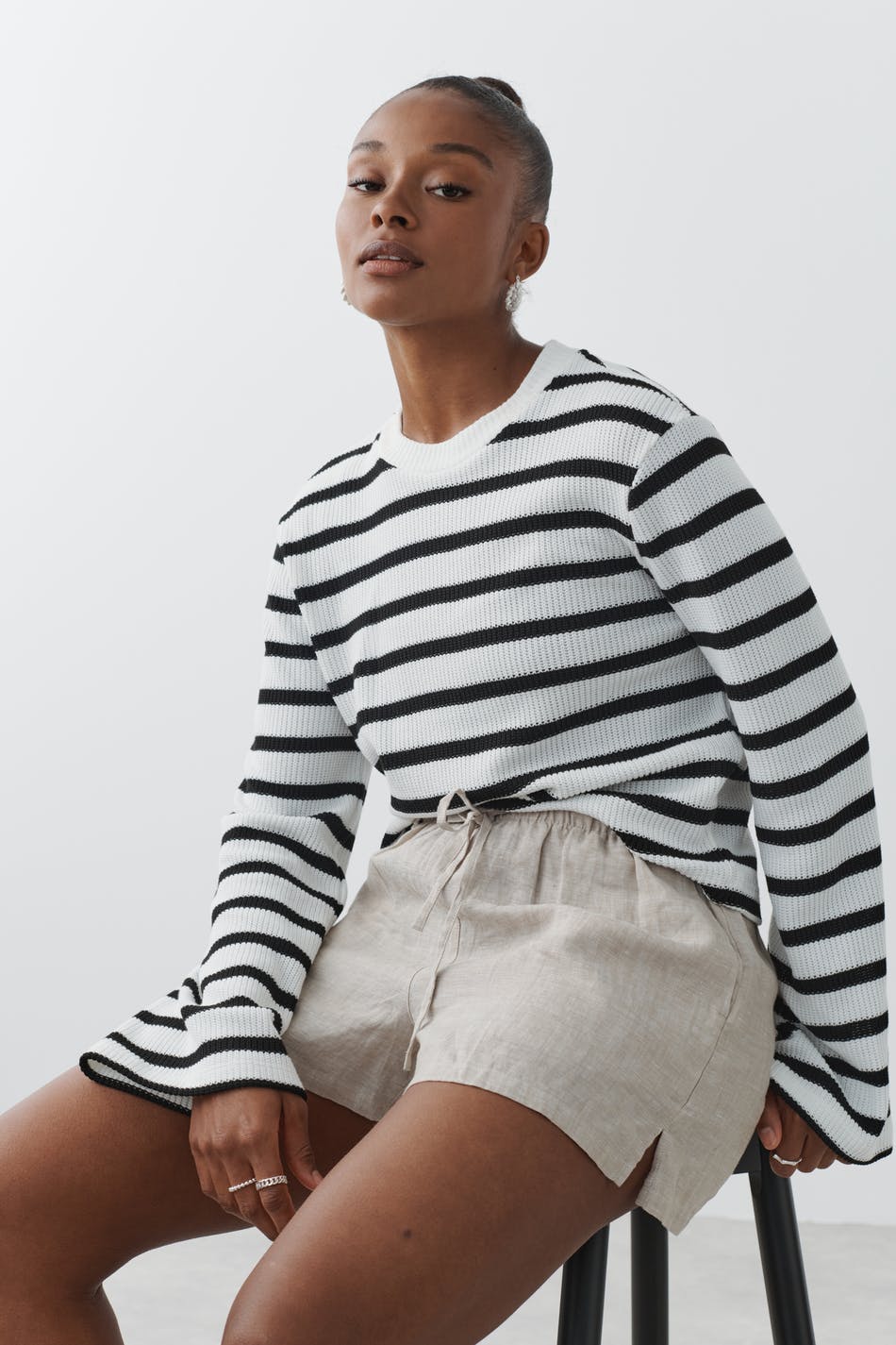 Disa linen shorts