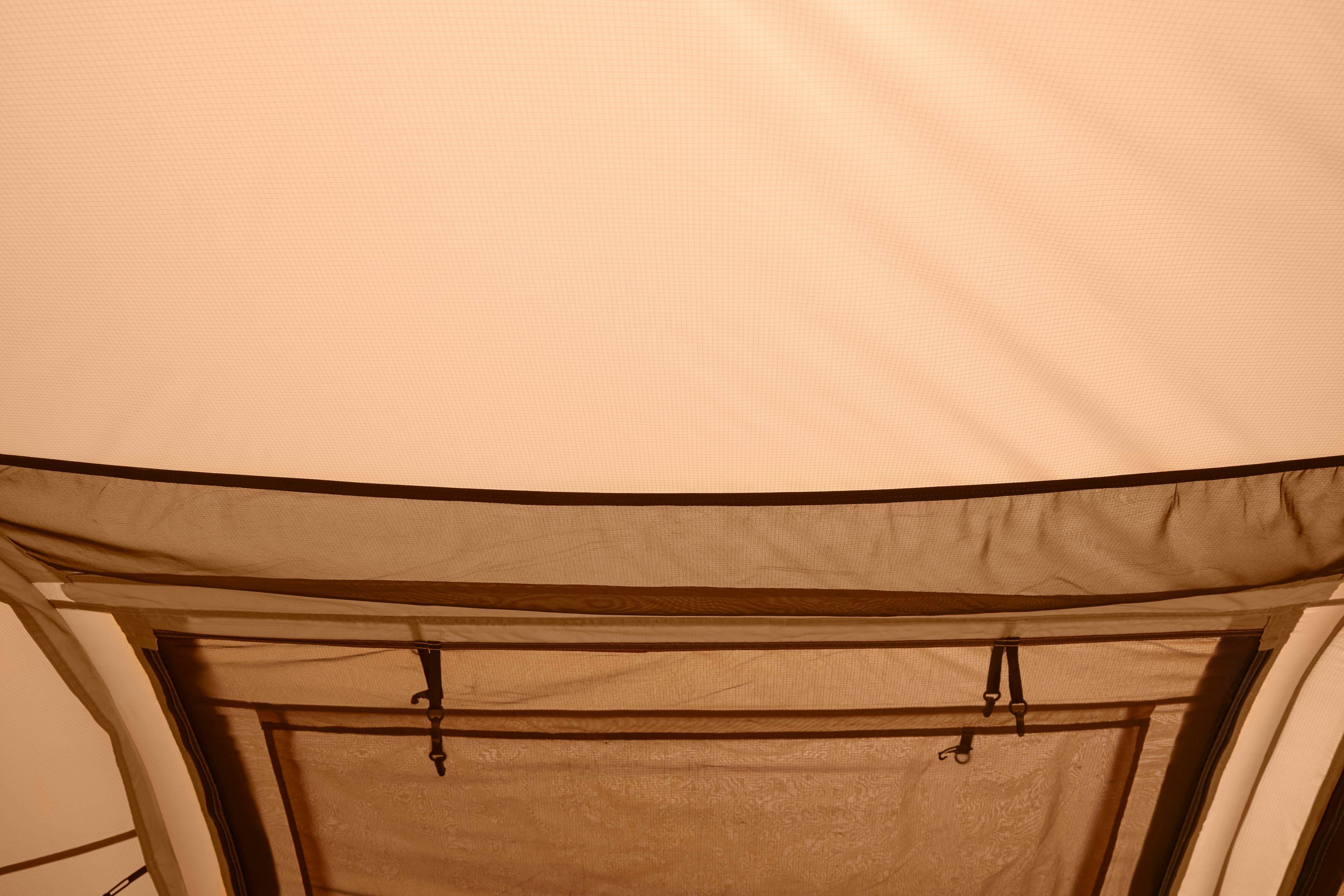 Nordisk Gruppenzelt Reisa 4 PU Tent Cashew/Brown, Personen: 4 (Packung, 1 tlg)