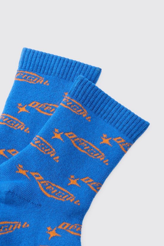 Socken mit Official-Logo