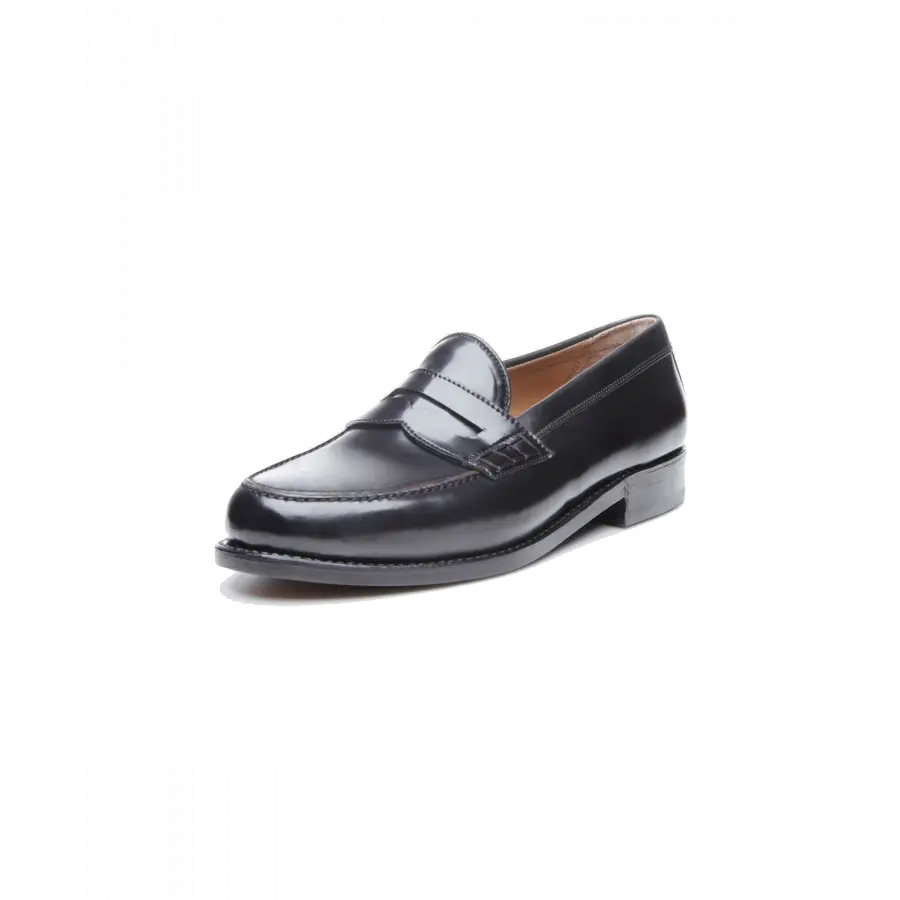 Heinrich Dinkelacker - Loafer WIEN PLAIN C Cordovan - schwarz