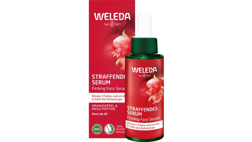 Weleda GRANATAPFEL Straffendes Serum Granatapfel & Maca-Peptide 30 ml