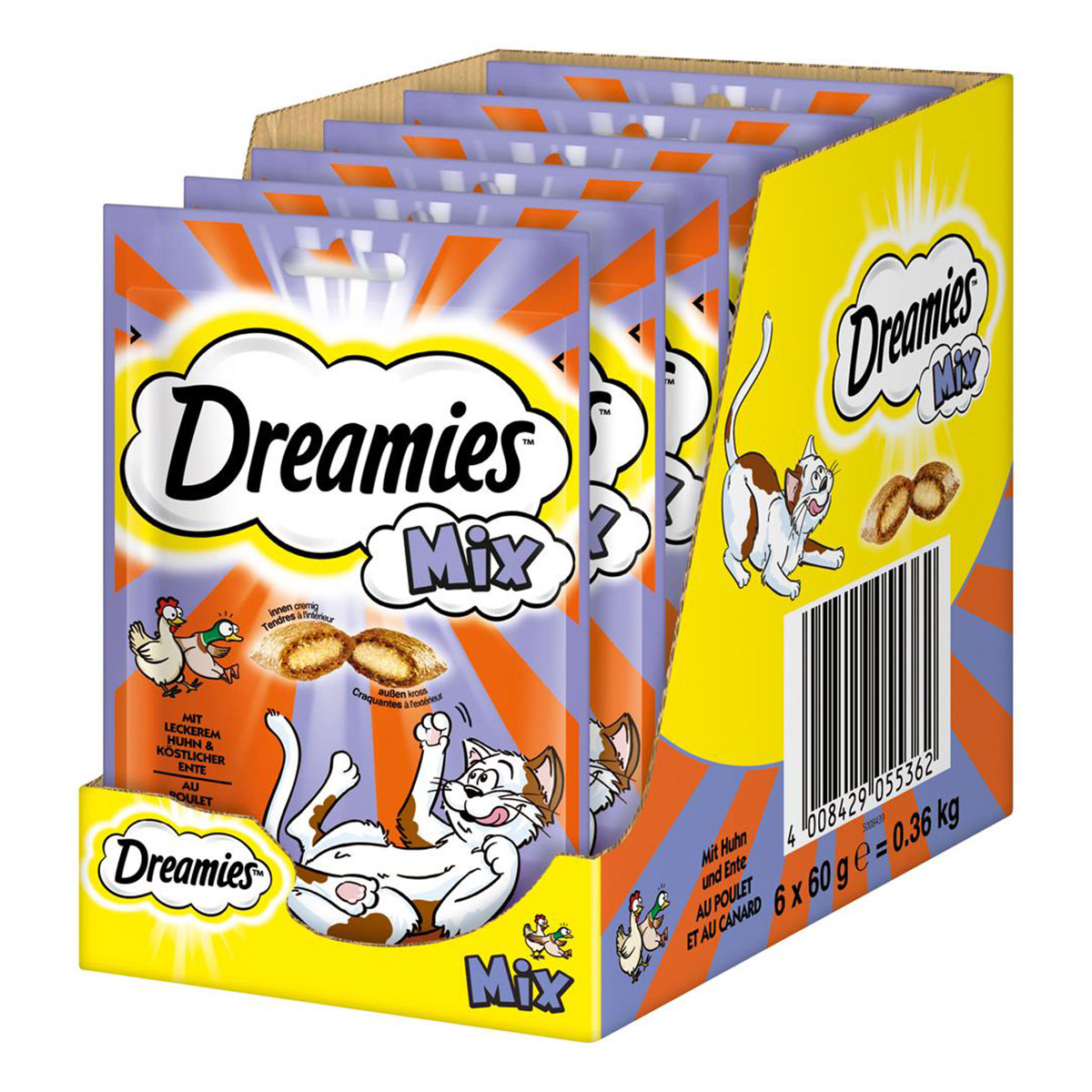 Dreamies Katzensnack Mix mit Huhn & Ente kaufen